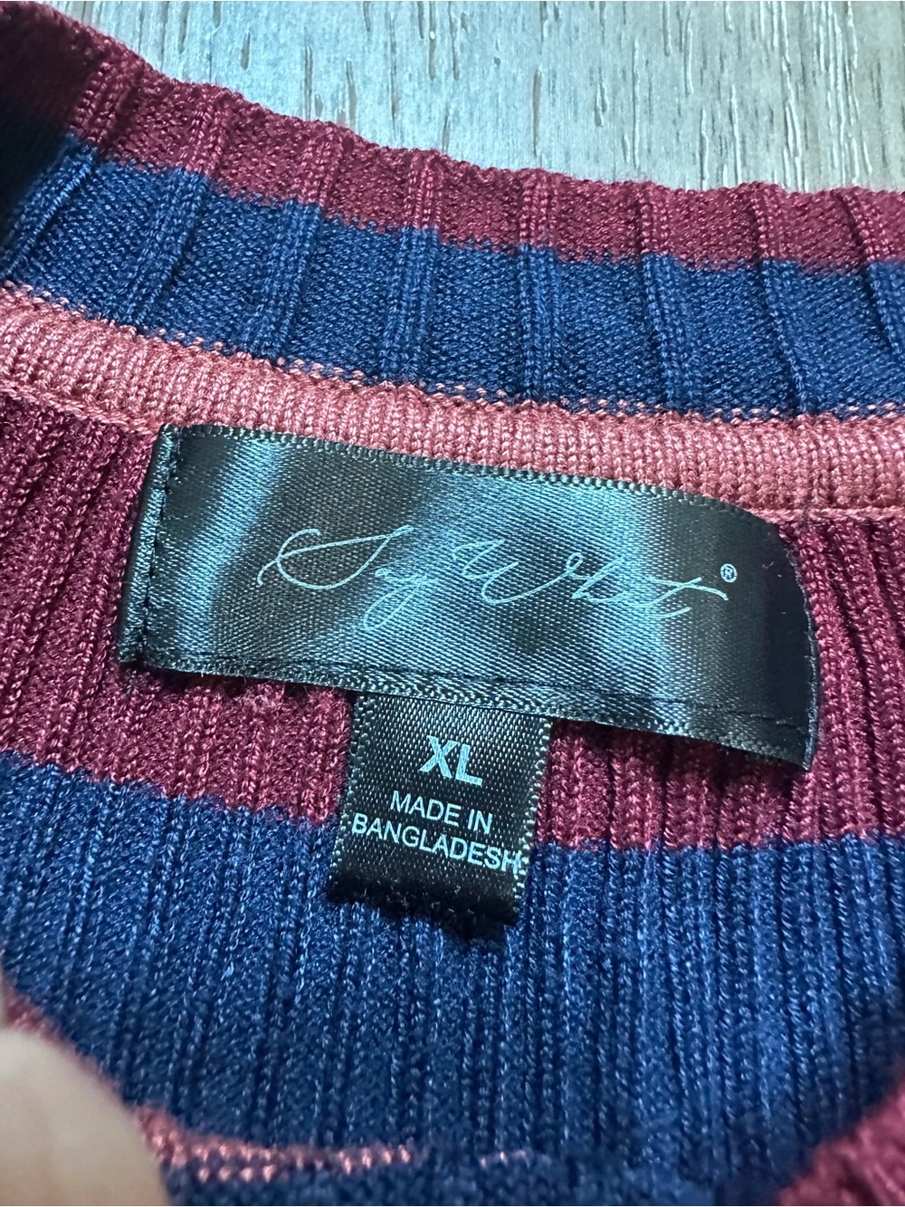 Say What Women’s Striped Sweater Dress, Midi, Ribbed, Bodycon, Fall, XL - Picture 9 of 12